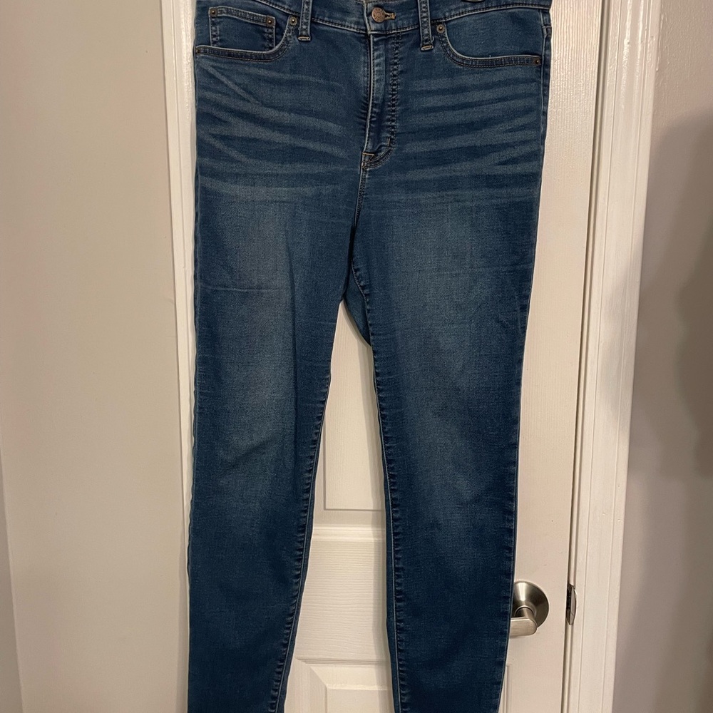 J. Crew - Dark Blue, High Rise Skinny Jeans